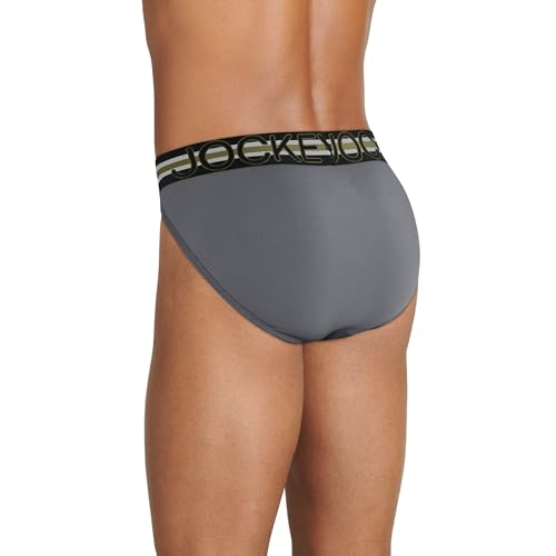 Jockey Sport Men's Underwear Sport Stability Pouch Microfiber String Bikini