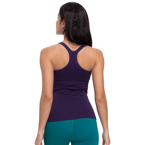 Image of sphinx cat Yoga Racerback Tank Top for Women with Built in Bra,Women's Padded Sports Bra Fitness Workout Running Shirts