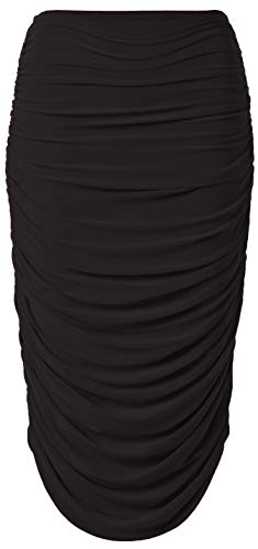 Norma Kamali Women's Skirt, Black, XXS/32