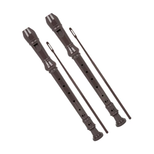 Yardwe Easy to Learn Clarinet for Boys and Girls 8-hole Student Practice Instrument G-tone Flute Simple Wind Instrument for Musical Development