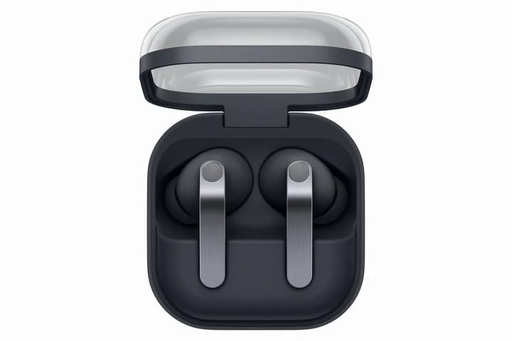 Image of Samsung Galaxy Buds4 Pro (Black) in-Ear Wireless Earbuds with Hi-Fi Audio | Adaptive ANC 2.0 and EQ 2.0 | 2-Way Speaker | 360-Audio | Voice Detect | Live Translation | Head Gesture | IP57