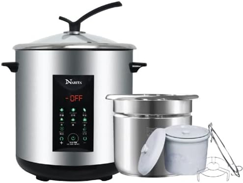 Narita NSQ700 7.5QT Stainless Steel Multi-Functional Stew Cooker