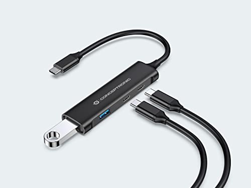 Concentrateur Hub USB 3.0 Conceptronic HUBBIES12B multiprise USB compacte - 5