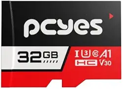 CARTÃO DE MEMÓRIA PCYES MICRO SD 32GB C10 U3 V30 - PY32GBSDHC