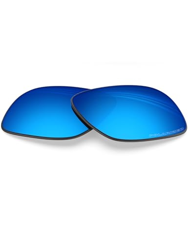 Image of BLAZERBUCK Anti-salt Polarized Replacement Lenses for Oakley Holbrook XL OO9417, Anti-Scratch, Impact Resistant & Perfectly Fit - Ice Blue