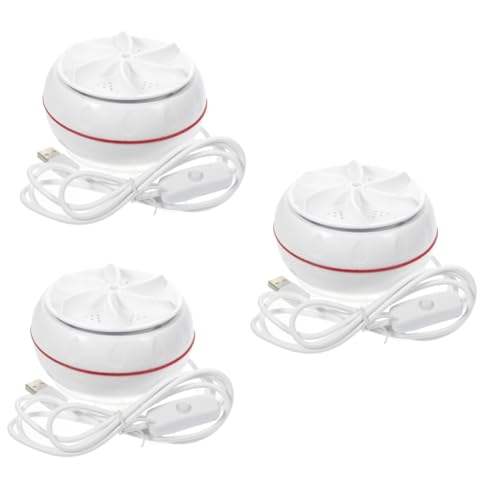 DIYEAH 3 Piezas mini lavadora diminuto lavadoras portátiles a de viaje limpiador pequeño pequeña a portátil a de ropa de viaje a a AbS