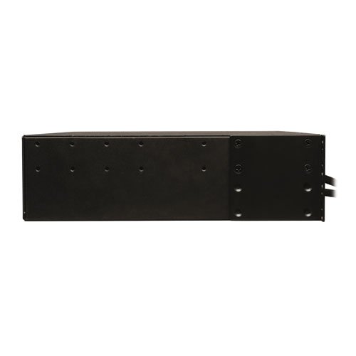 Tripp Lite Metered Pdu With Ats, 30A, 25 Outlets (24 5-15/20R, 1 L5-30R), 120V, 2 L5-30P, 2 10 Ft. Cords, 2U Rack-Mount Power, Taa (Pdumh30At) , Black #TOP4