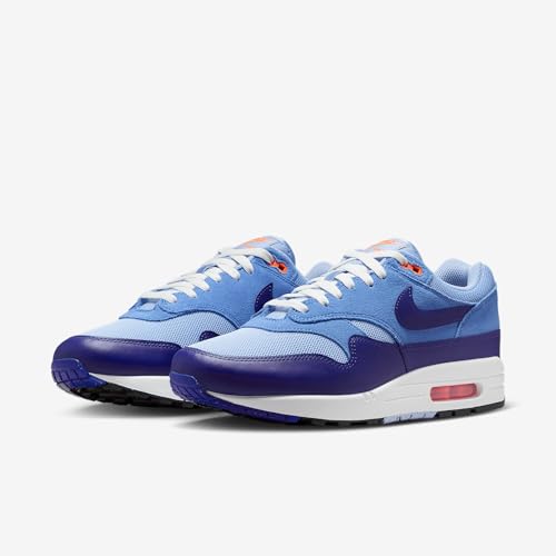 Nike Air Max 1 Essential Men's Shoes (FZ5808-400, Psychic Blue/Hyper Pink/University Blue)2