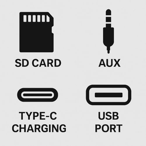 Image of Fire Turtle Pocket Blast FM Radio with Bluetooth Speaker with Powerful Sound,FM Recording, Antenna, 6w-12 Hours (USB Charging) (RM-662-Red)