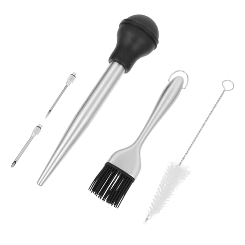 Cabilock Turkey Baster Grilled Meat Injector Sauce Injector Dishwasher Safe Easy to Clean Comfortable to Hold Perfect for Cooking