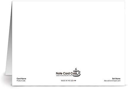 Note Card Cafe Thank You Cards with Red Envelopes | 24 Pack | Heart Felt Thank You | Blank Inside, Glossy Finish | for Greeting Cards, Occasions, Birthdays, Gifts