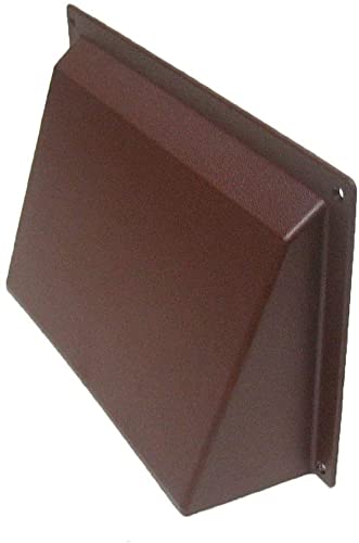 Timloc ABC96BR 9 x 6 Brown Air Brick Hooded Cowl Cover Surface Mounted for Openings Air Bricks, Grilles & Air Vents