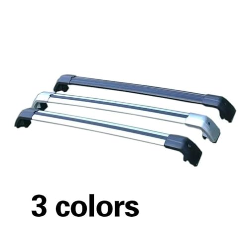 Portaequipajes coche X1 F48 barras de aluminio techo rieles negros y plata 4