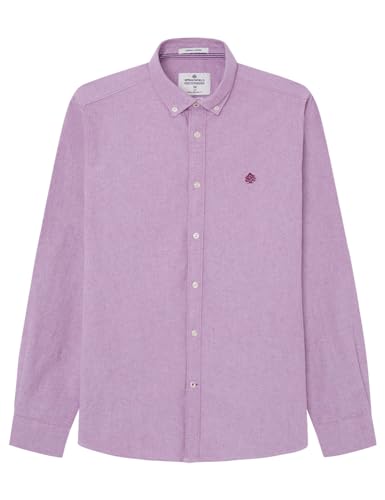 Camisa Springfield 276684 Fucsia para Hombre, Talla L: Ligera y Cómoda