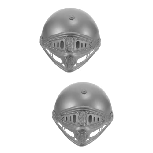 NUOBESTY 2 Piezas Sombrero Romano Antiguo Vestido Medieval Casco De Gladiador Casco De Guerreros Caballero Armadura Duende Sayo Disfraz De Gladiador Historico Sudadera Capa Abs