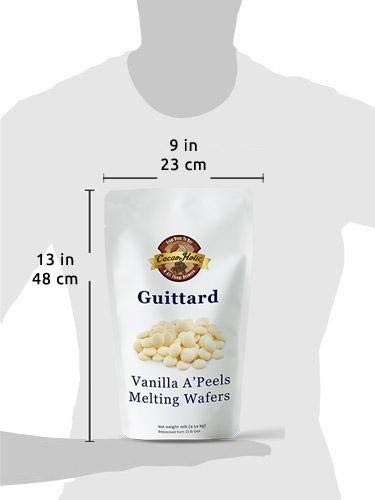 Guittard A'Peels Vanilla White Chocolate Wafers | Cacaoholic Scooper | 25 Pound Box - Thumbnail 4