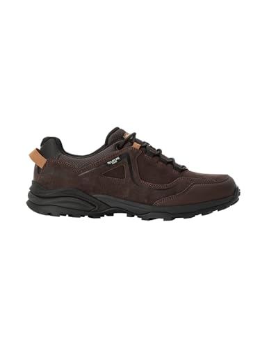 Jack Wolfskin Herren Sunset Hike Texapore Low M Wanderschuh, Dark Oak, 44 EU Jack Wolfskin Herren Sunset Hike Texapore Low M Wanderschuh, Dark Oak, 44 EU