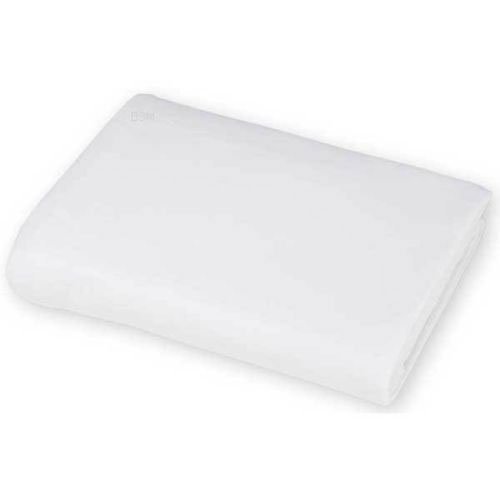 Drap-housse coton égyptien 600 fils blanc grand bonnet 38 cm lit empereur avec taie