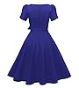 tagunop Women's Boatneck Vintage 1950s Cocktail Pa... #1