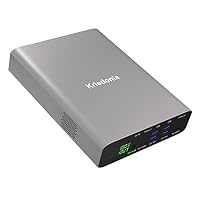 Amazon.co.jp: 100W PD急速充電 Krisdonia モバイルバッテリー