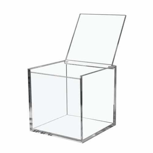 Porta Cápsula de café em Acrílico Transparente (3mm) 10x10x10