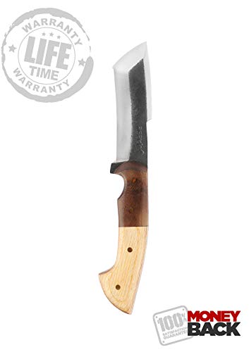 Perkin PK999 Jagdmesser mit Scheide und scharfer Klinge