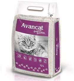 Avancat Compact Sensitive Cat Litter 12L