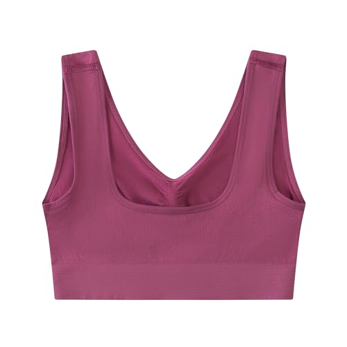 Women's Wireless Free-Support Bra Full Coverage Sleep Bralette3