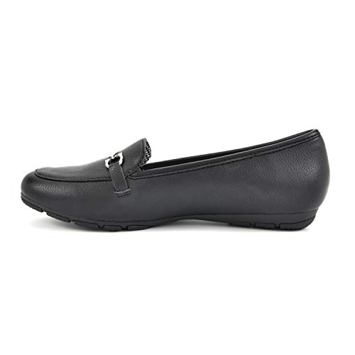 Image of Rialto Women's Guiding Black Size 9.5 Loafer Flat