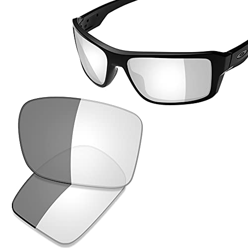 Image of SAUCER Premium Replacement Lenses & Nosepads for Oakley Double Edge OO9380-66mm Sunglasses