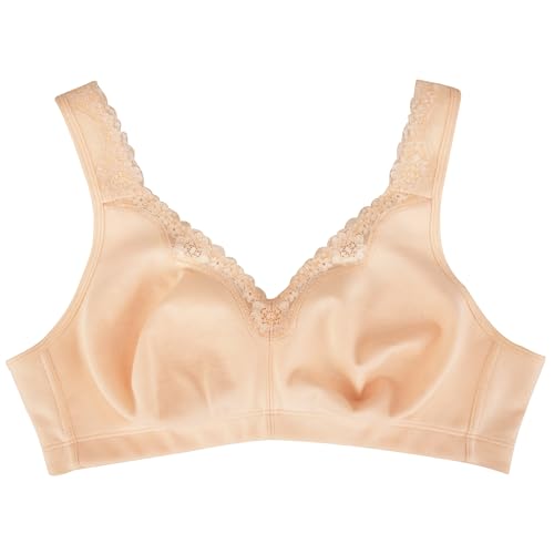 Image of sheroine Plus Size Soft Cotton Wirefree Ultrathin Unpadded Bra
