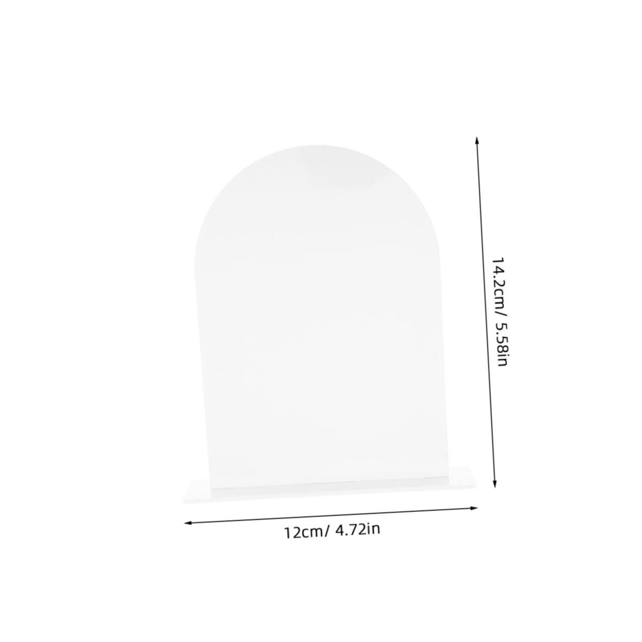 STOBAZA 2-pack Acrylic Table Numbers Wedding Decor Sign Arch for Reception Table Seating