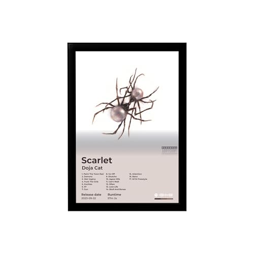 BLINKART DOJA CAT - Scarlet Wall Photo Frames | Wall Art for Bedroom, Living Room, Studio or Office...