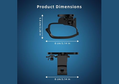 Image of TMG Game Controller Mini Steering Wheel for PS5 Remote Control,5 Racing Games Controller Steering Wheel Attachment Accessory for Playstation 5