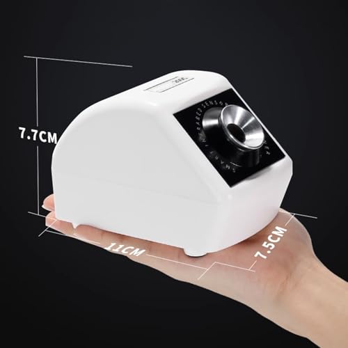 Limpiador eléctrico de puntas de soldadura, limpiador de lana de latón con sensor infrarrojo, 6 cepillos, velocidad de 4500 RPM para estaciones de soldadura