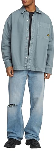 G-STAR Men's Type 96 Loose Jeans, Azul (Vintage Ripped Mine Dust D23693-d788-h118), 27W x 32L3