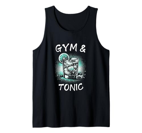 GYM & TONIC | ENTRENAMIENTO DIVERTIDO DE GIN TONIC Camiseta sin Mangas