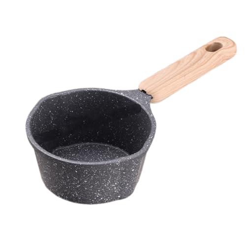 Geavonyg Sartenes Wok Sartenes Recubiertas De Piedra Olla Pequeña Sartén Antiadherente Aluminio Aceite Caliente para Varios Cocineros Salpicaduras Aceite