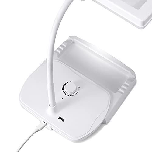 Loupe de lecture avec lampe de bureau LED réglable Wisdom - 6