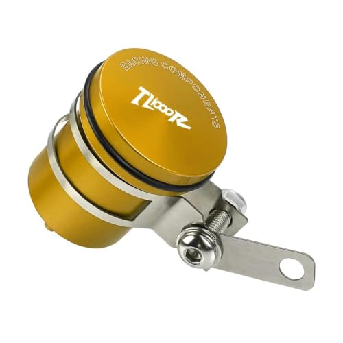 Bocal de liquide de frein arrière Suzuki TL1000R réservoir d'huile de moto couleur or