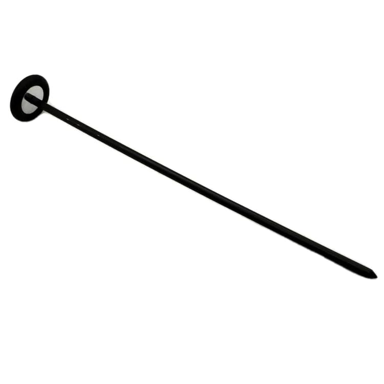 12-Inch Queen Square Reflex Hammer Tendon Patella Hammer with Point Large Head & Robust Handle (Black)