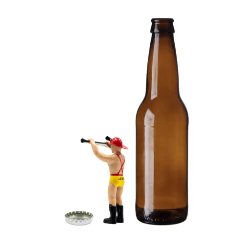 NPW Drinking Buddies - Abridor de botellas para responder a la sed, color beige