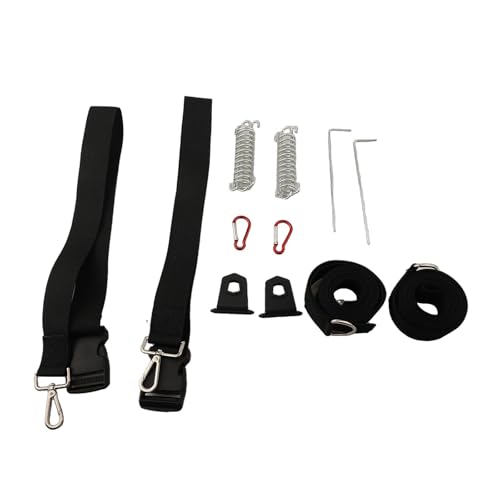 Kit de amarre de toldo tipo S negro para caravana y compatible con toldos Fiamma y modelos Privacy Room 2009+