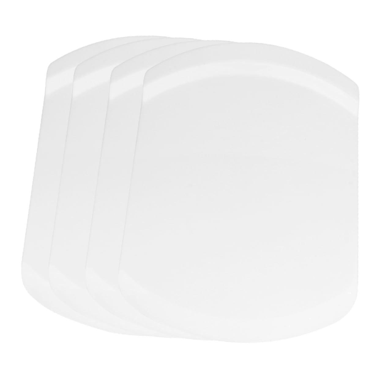 4pcs Cake Tray Spatula Cake Safe Lifter Transfer Kitchen Pizza Shovel Cake Transferring Shovel Cake Baking Shovel Kitchen Tool Kitchen Gadgets Cake Transfer Shovel White Pp VINTORKY