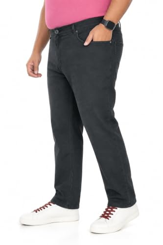 Image of Pluss Tribe - Plus Size Jeans for Men - Denim Jeans - Ideal for Casual, Office Available Sizes : 40 to 52