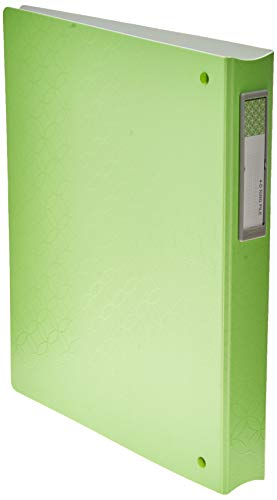 Fichário 4 Argolas - PP - 2mm - Interior Branco Container Colors Pantone 0121 - Nile