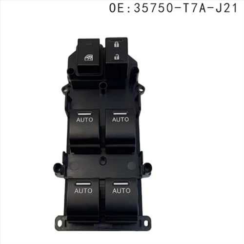 Interrupteur de vitre électrique 35750-T7A-J21 commande lève-vitre Vezel