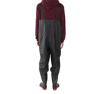 Visgerei Broek, Vissen Waadvogel Broek PVC Gebreide Doek Ademende Vissen Borst steltlopers voor Outdoor Vissen voor Vrouwen Mannen