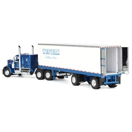 First Gear Peterbilt 351 Camión Semi 1:64 con Trailer Refrigerado miniatura 4