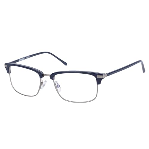 Gafas graduadas Caterpillar Cpo-3517 de diseño óptico gris y estructura masculina calibre 55